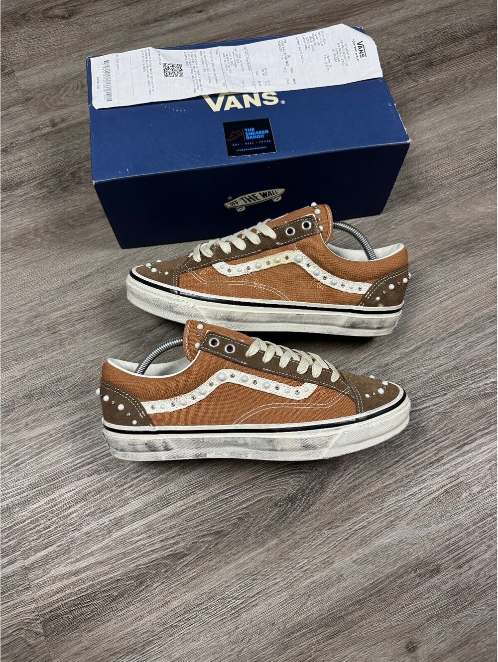 Vans LX Old Skool 36 Pearlized Pack Vintage Cocoa Brown